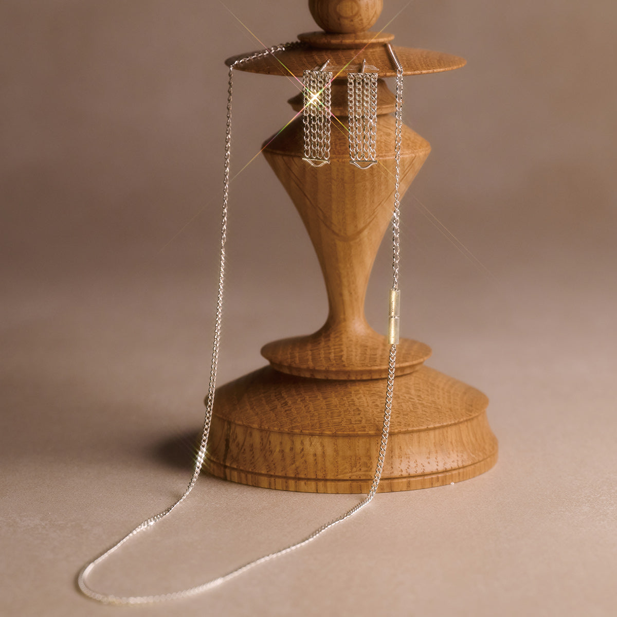 [数量限定] DENSITY NECKLACE & DENSITY EARRING S