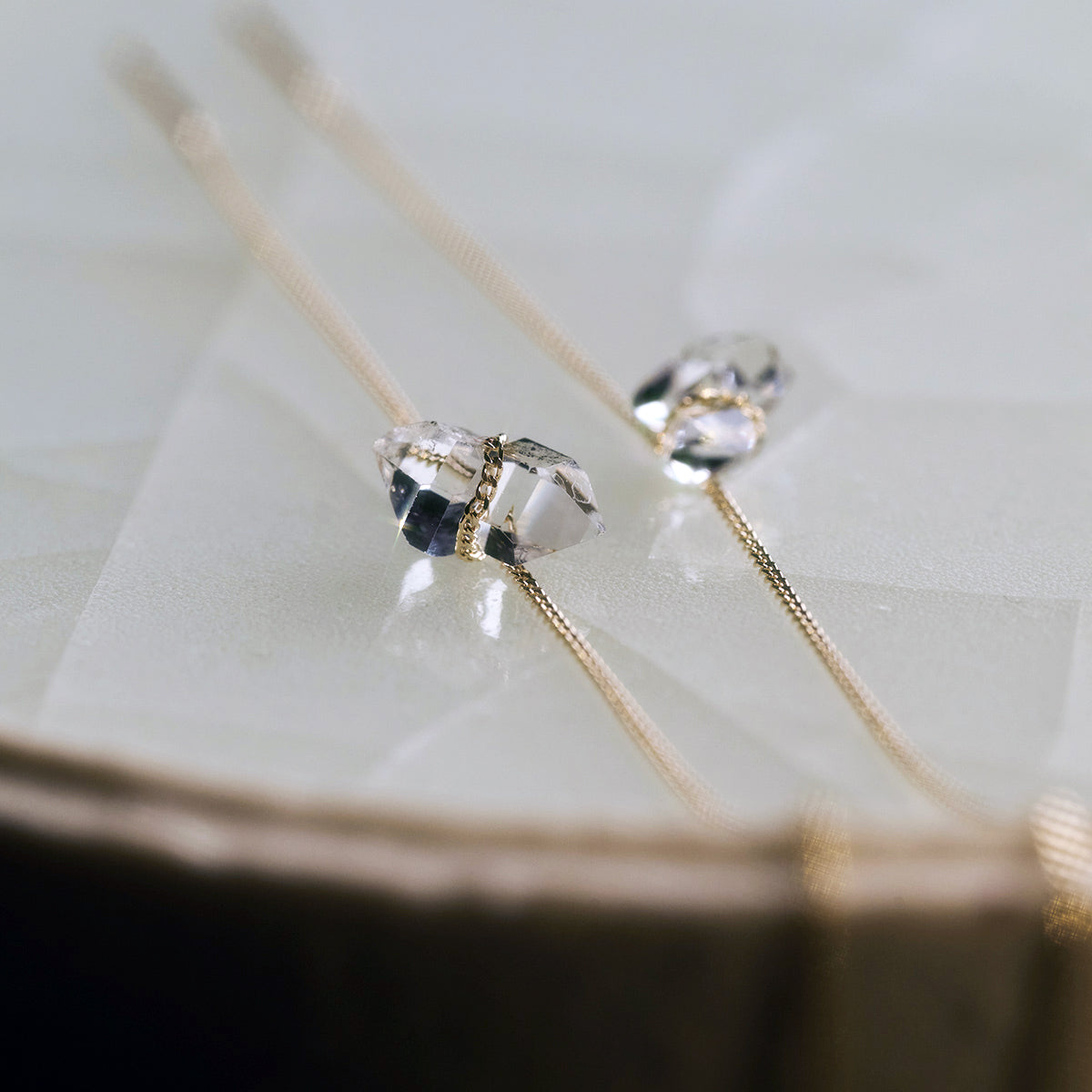 [数量限定] HERKIMER AMERICAN EARRING