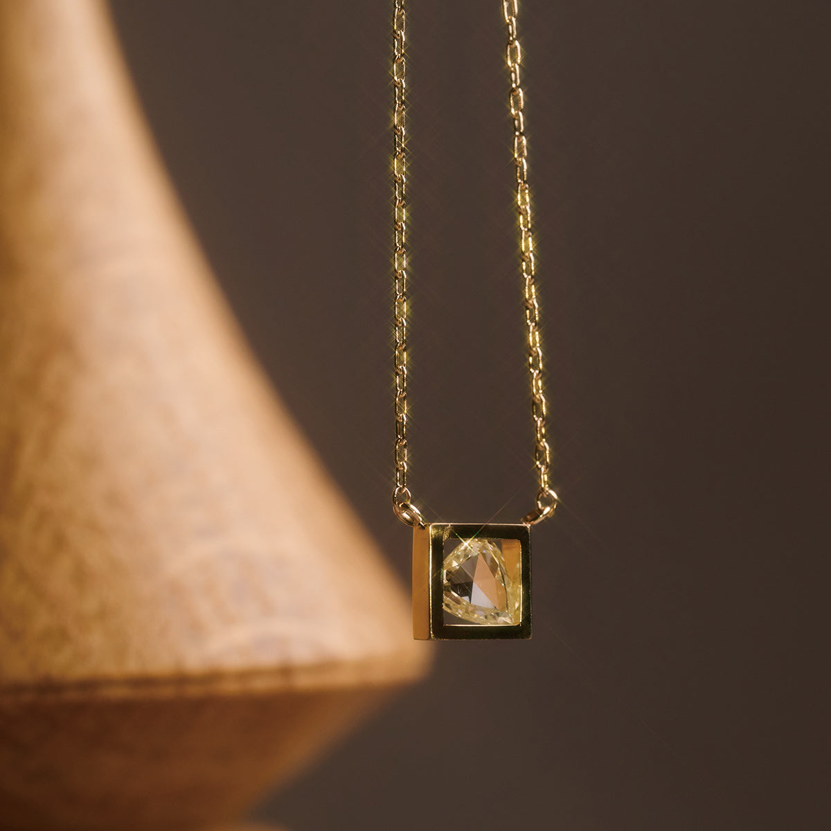 FRAME DIAMOND NECKLACE #4041