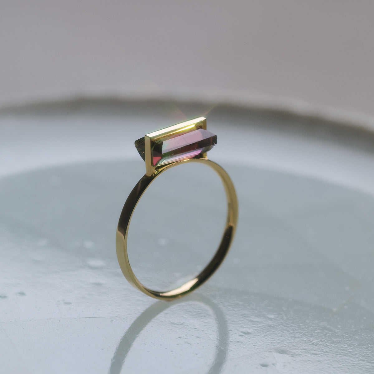 BAND RING TOURMALINE#3686