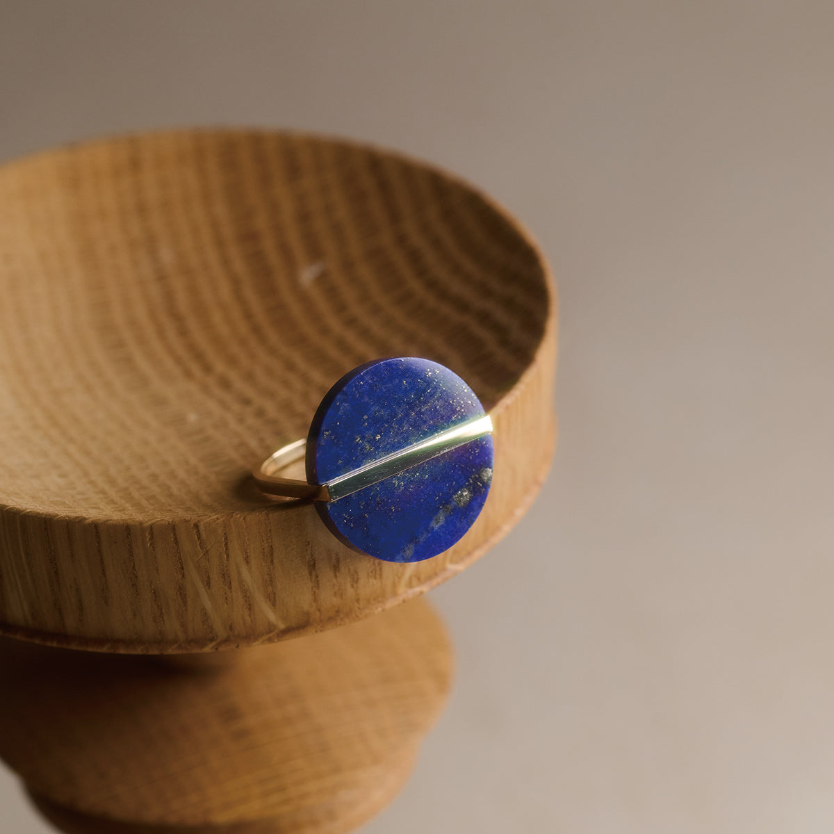 SLICE RING LAPIS LAZURI#4025