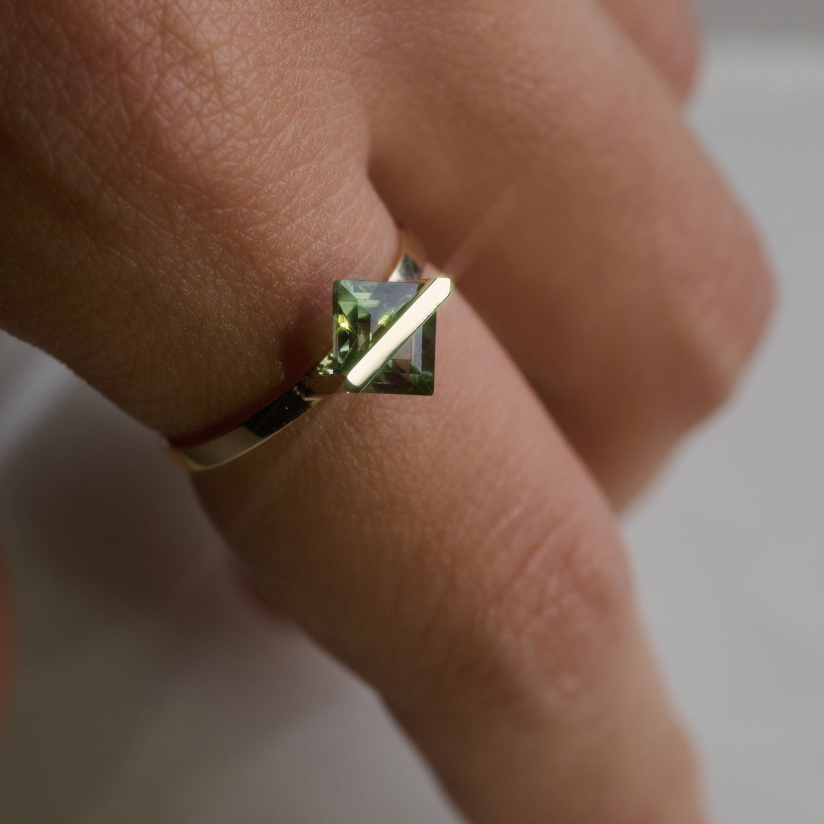 BAND RING TOURMALINE#4019