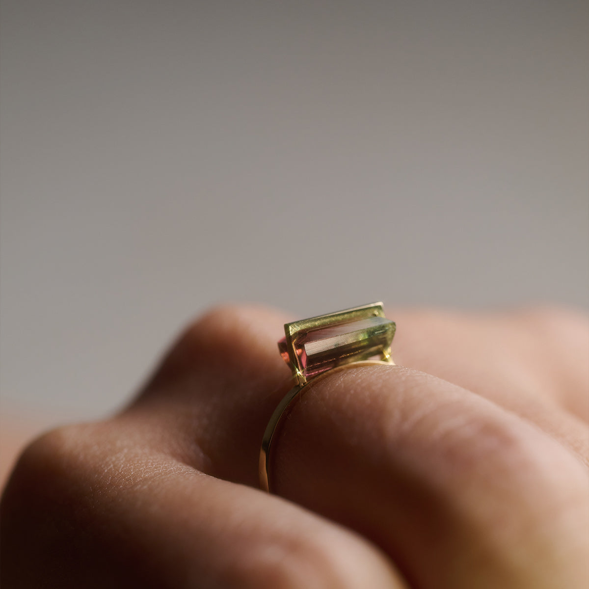 BAND RING TOURMALINE#3686