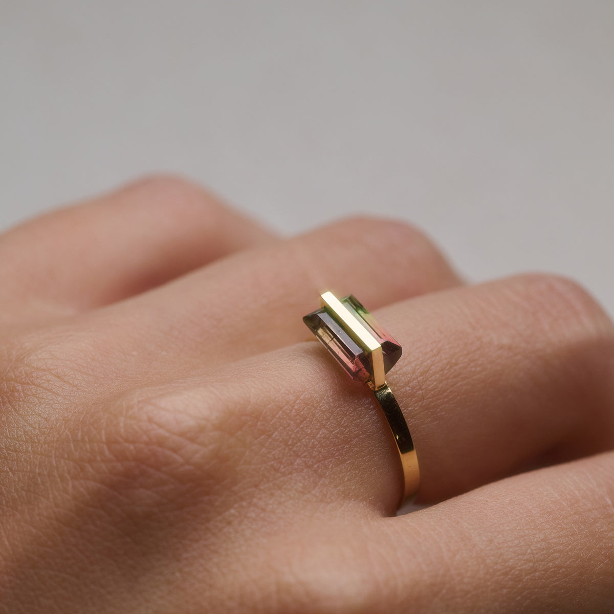 BAND RING TOURMALINE#3686