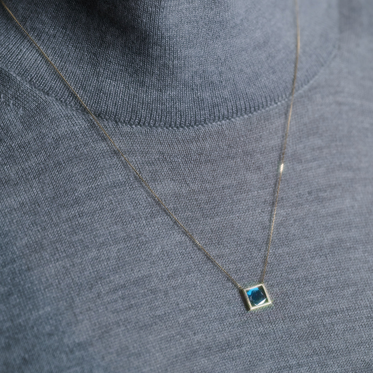 FRAME DIAMOND NECKLACE #3767