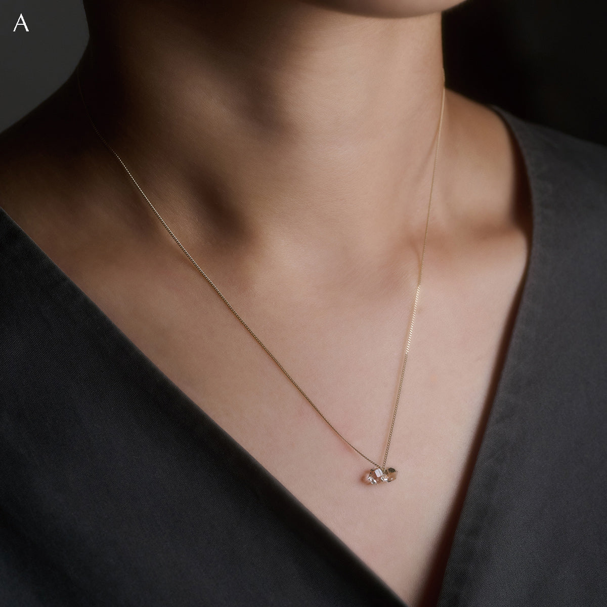 [数量限定] HERKIMER NECKLACE