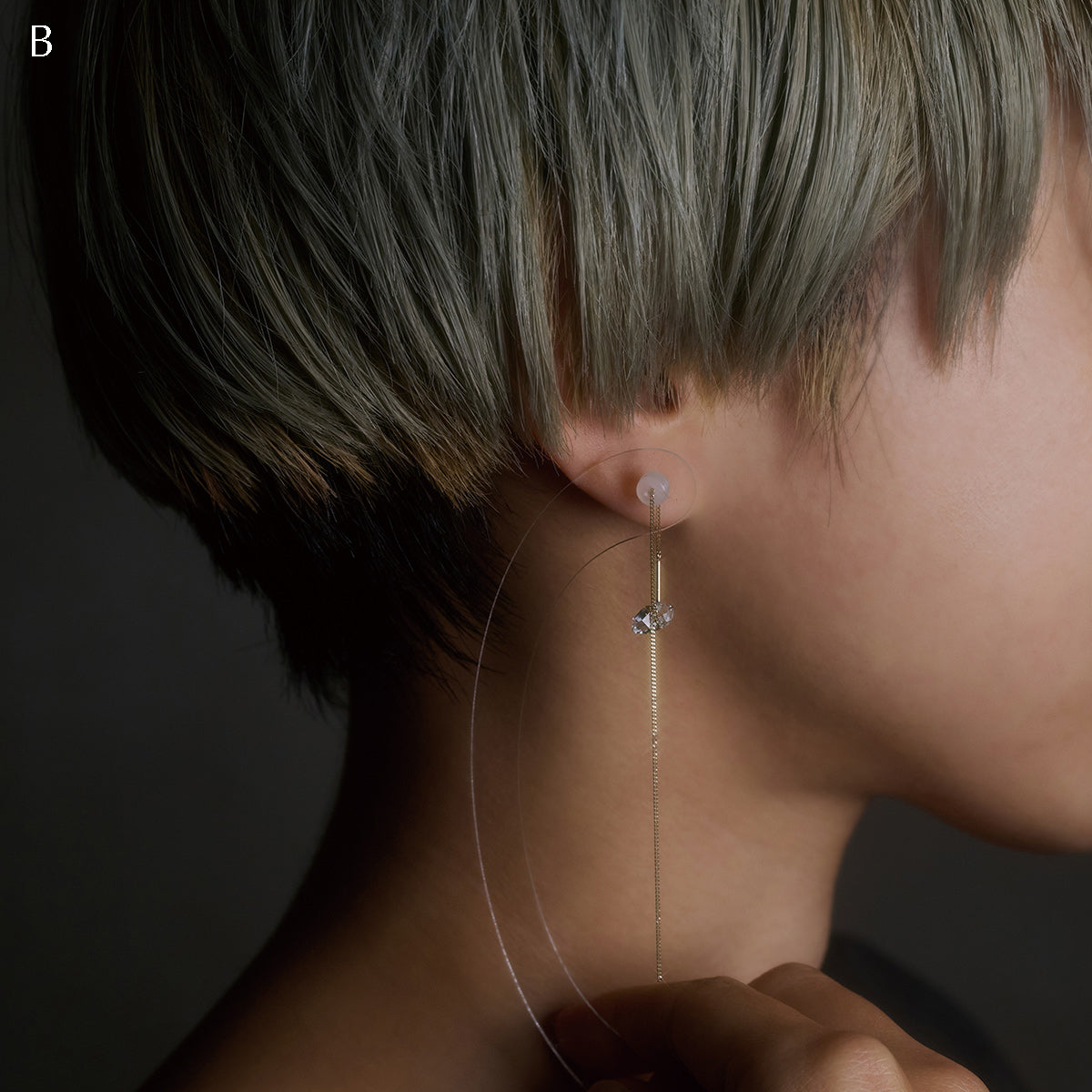 [数量限定] HERKIMER AMERICAN EARRING