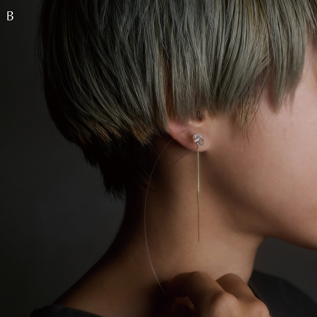 [数量限定] HERKIMER AMERICAN EARRING