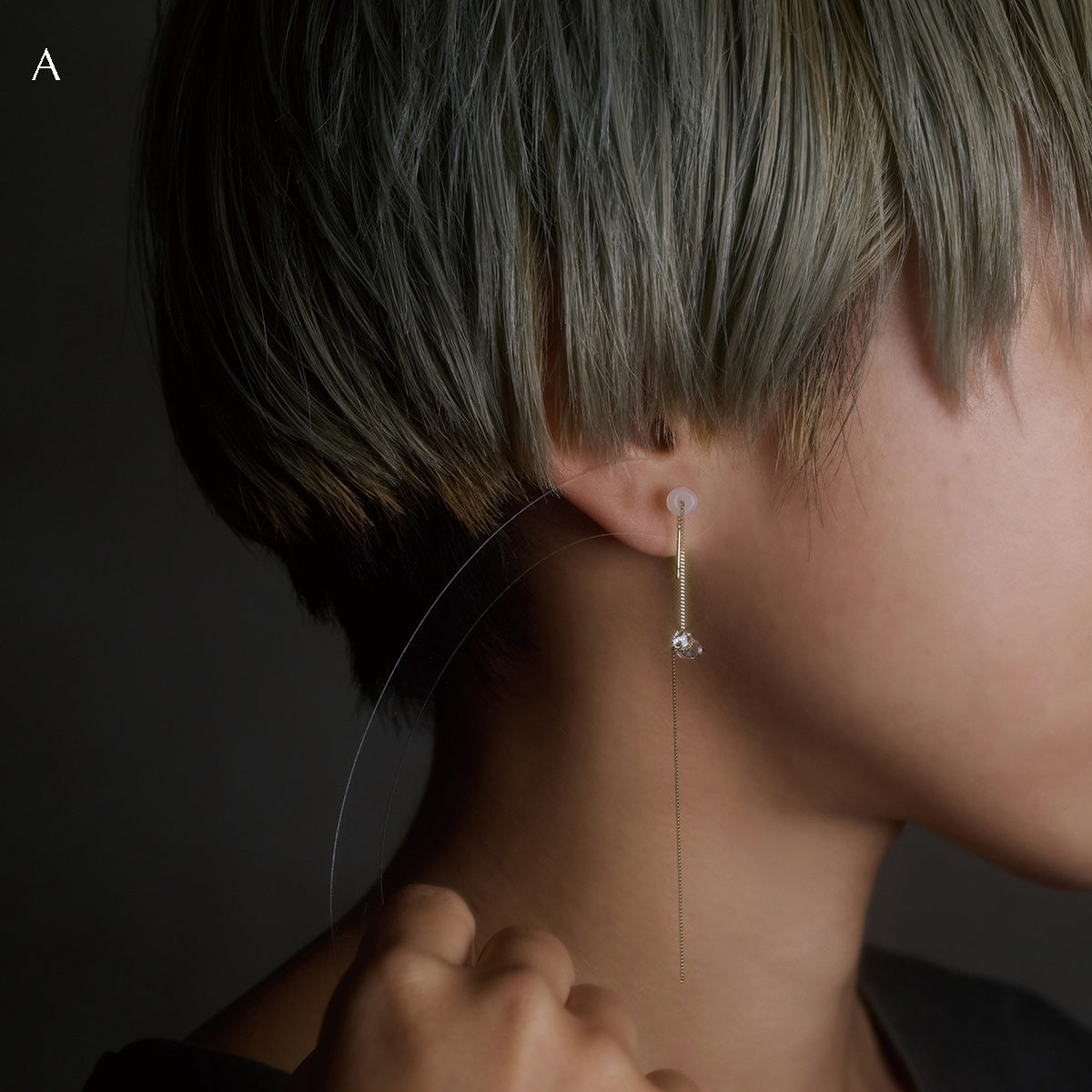 [数量限定] HERKIMER AMERICAN EARRING