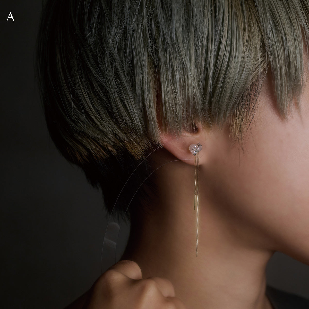 [数量限定] HERKIMER AMERICAN EARRING