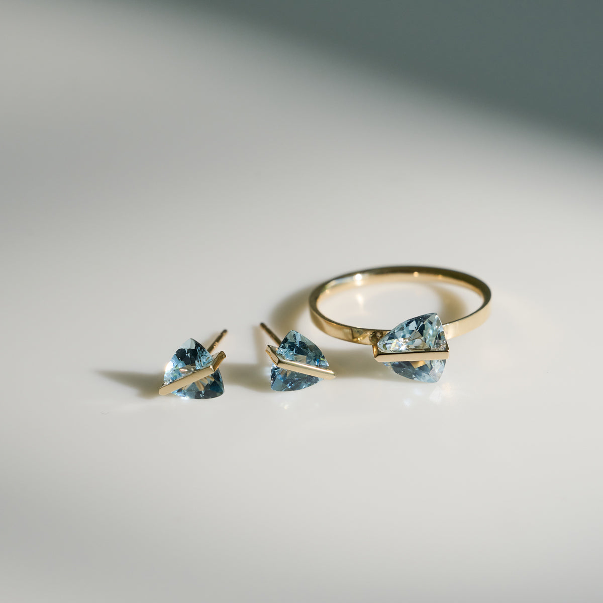 BAND RING AQUAMALINE#4312