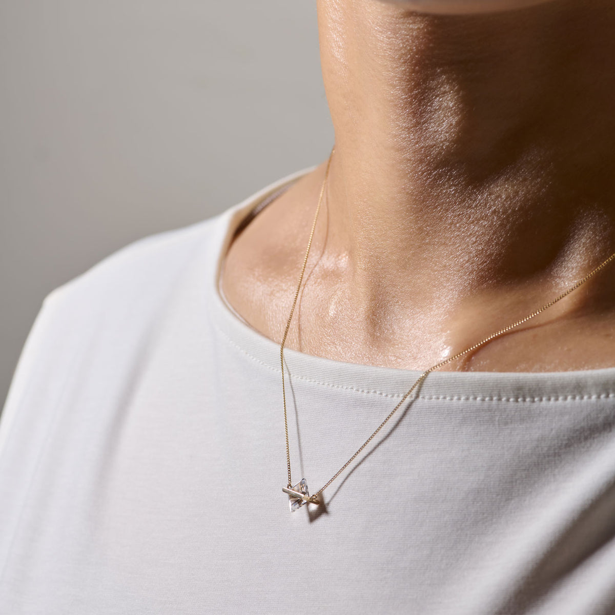 BAND NECKLACE QUARTZ ♯4332