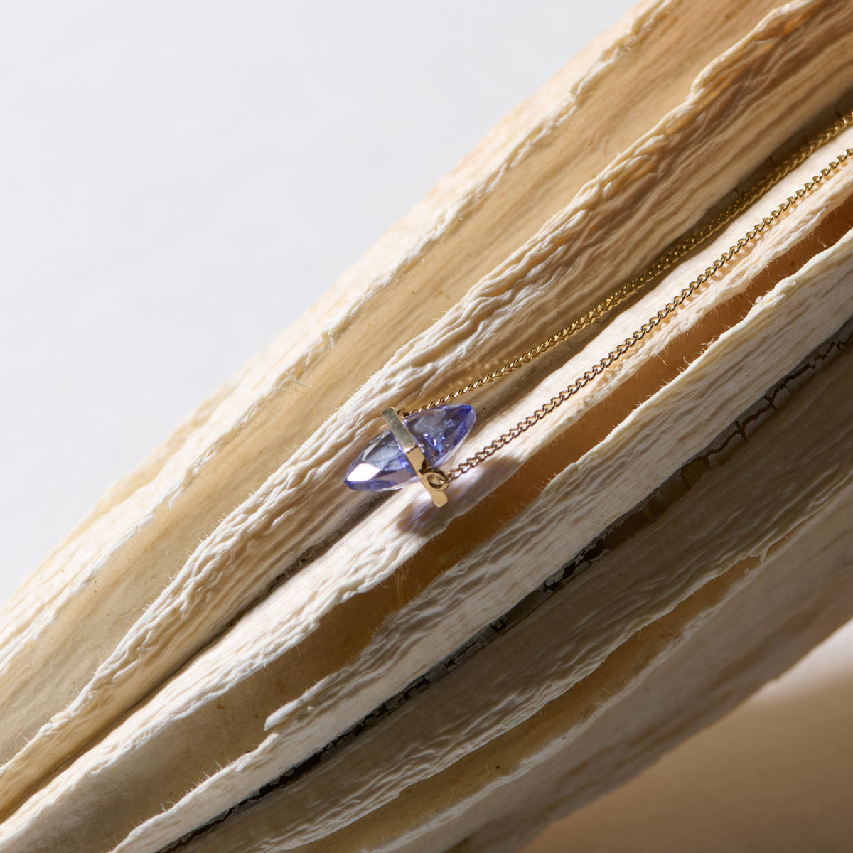 BAND NECKLACE TANZANITE ♯4222