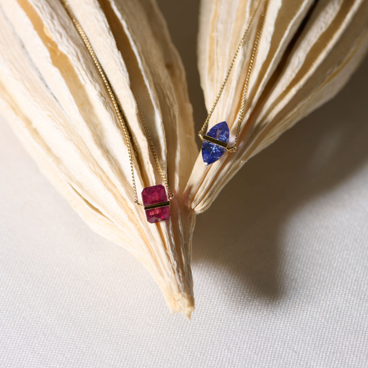 BAND NECKLACE RUBY ♯4331