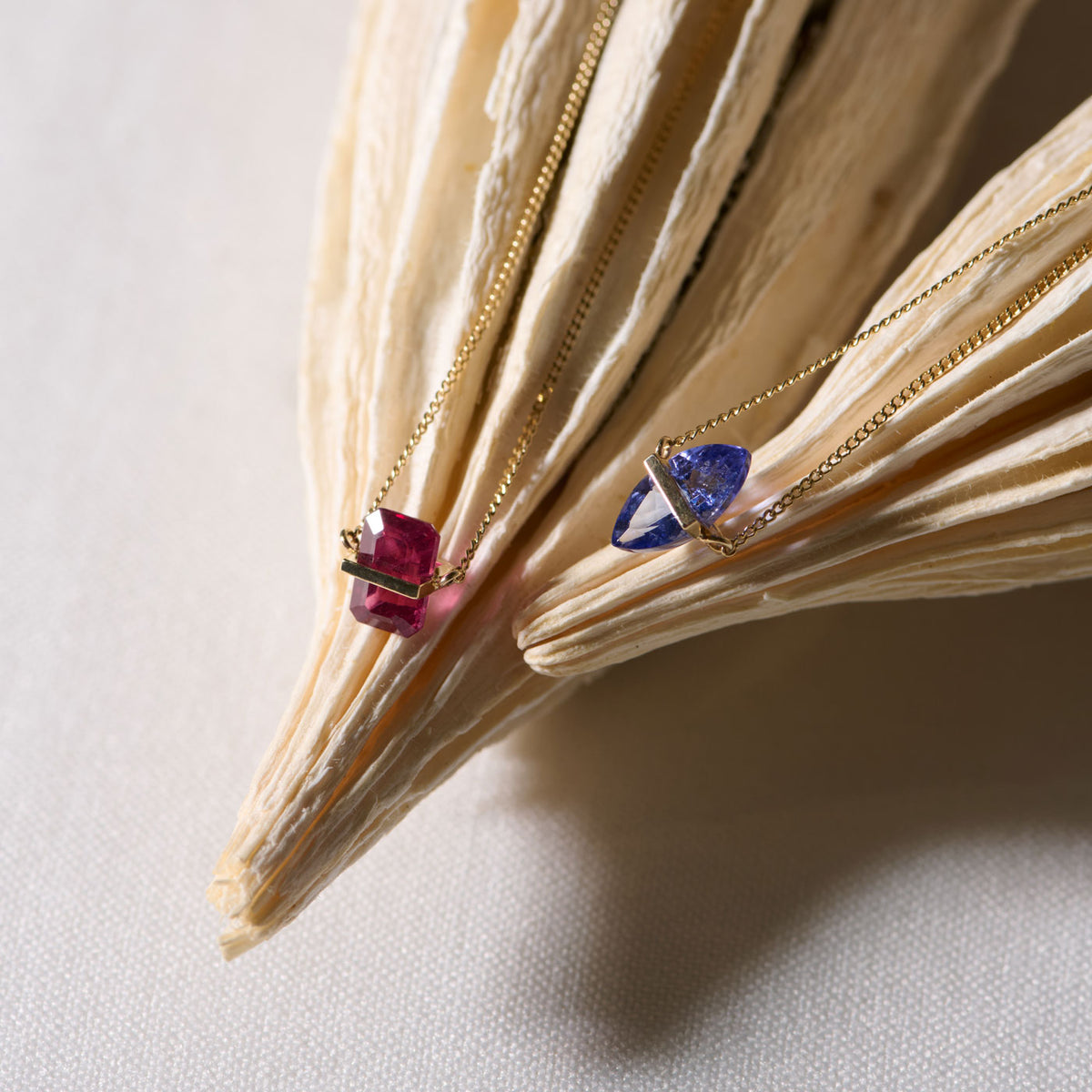BAND NECKLACE RUBY ♯4331