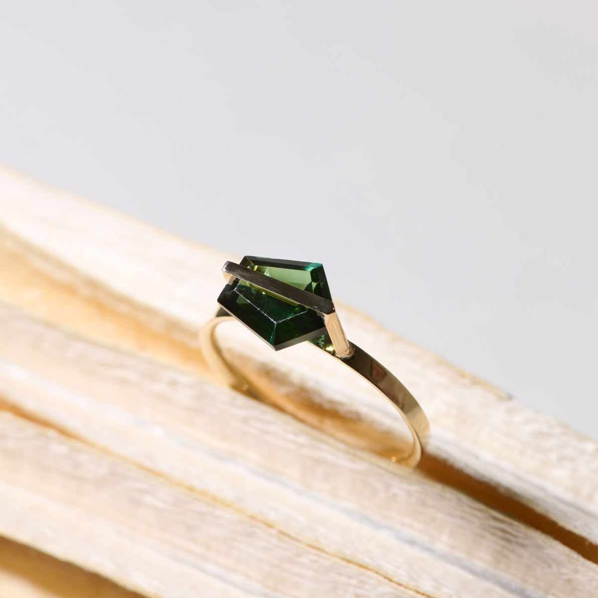 BAND RING TOURMALINE #4351