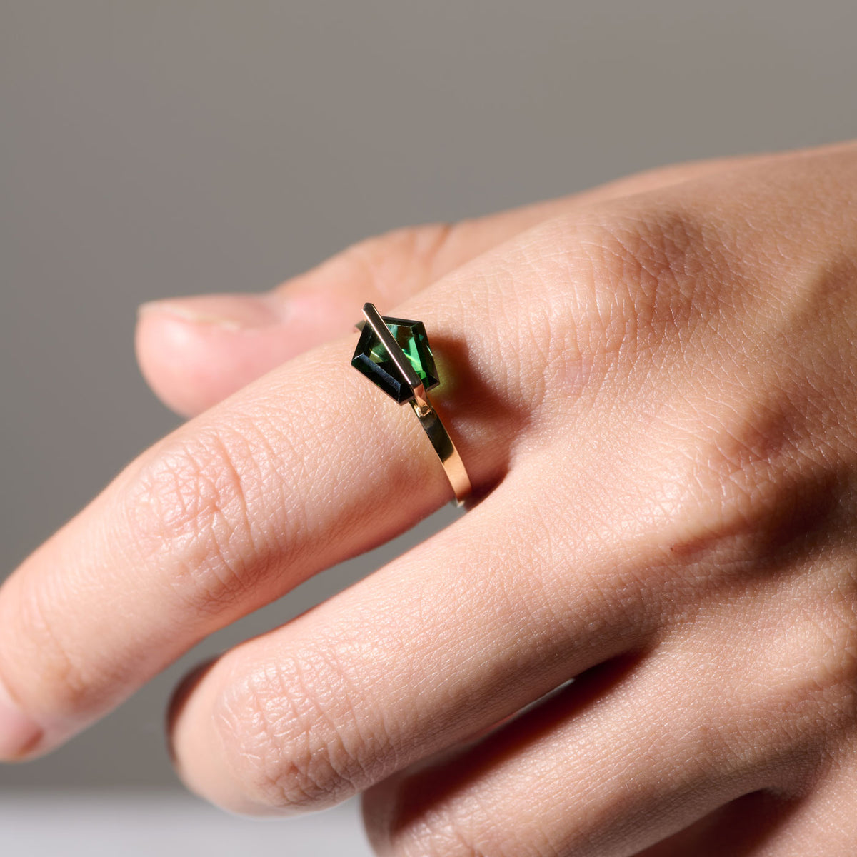 BAND RING TOURMALINE #4351