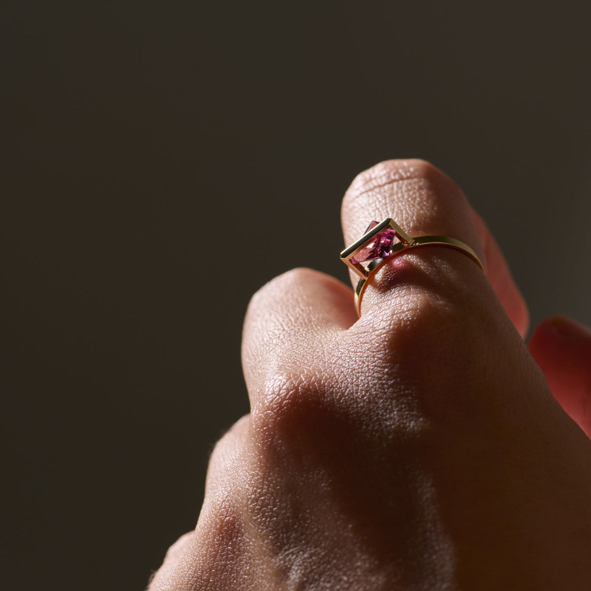 BAND RING TOURMALINE #4349