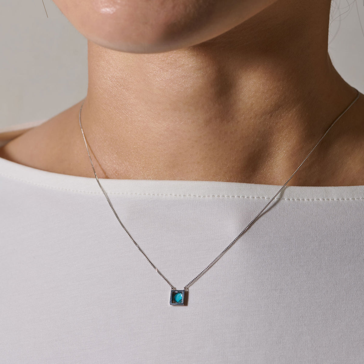 FRAME DIAMOND NECKLACE #4329
