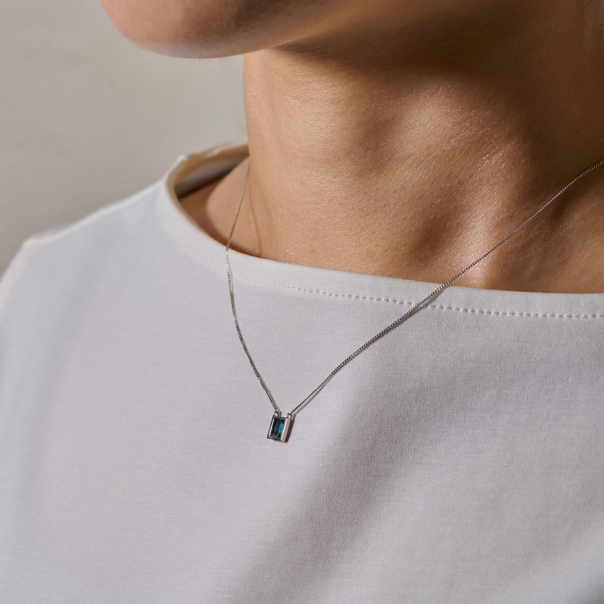 FRAME DIAMOND NECKLACE #4329