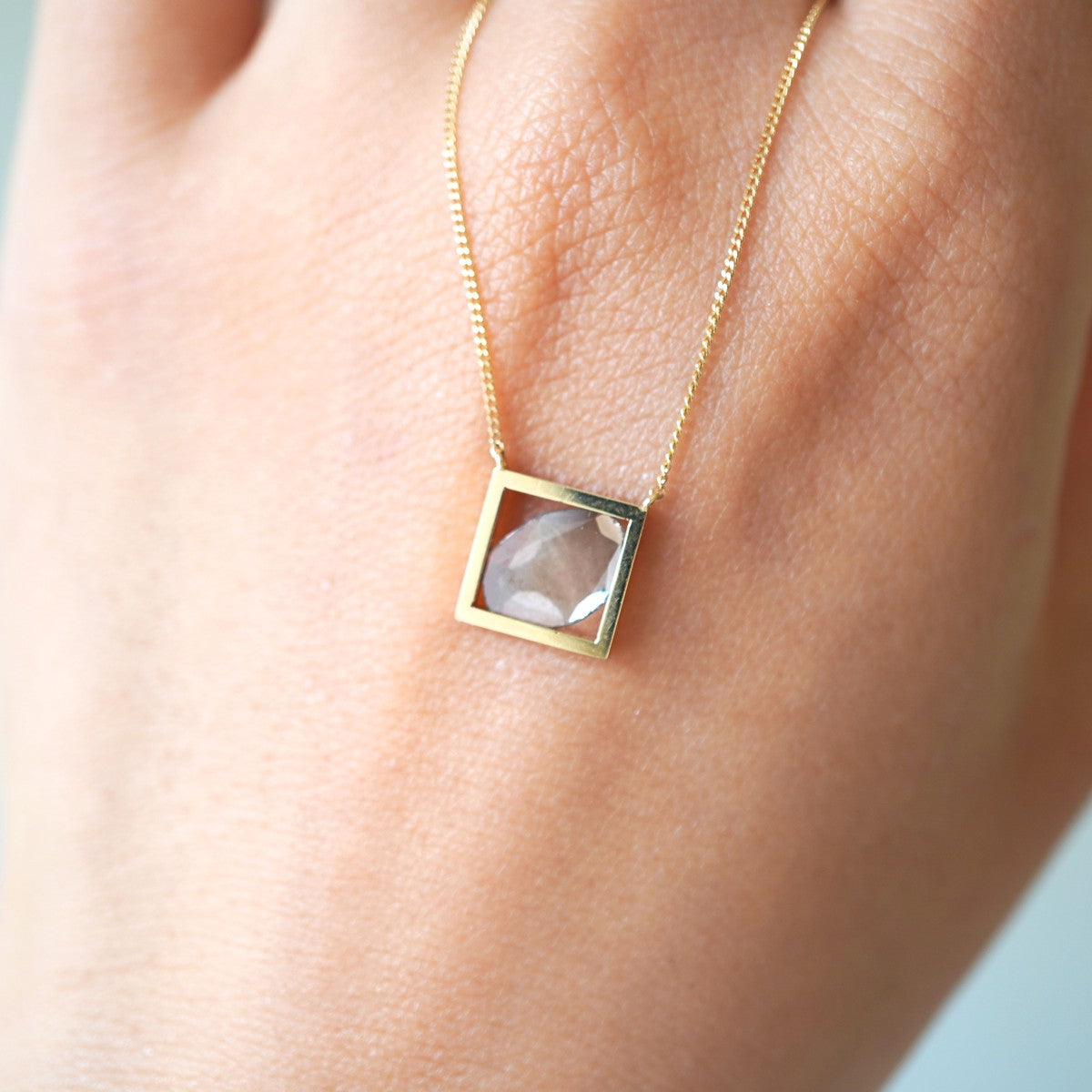 FRAME DIAMOND NECKLACE #4068