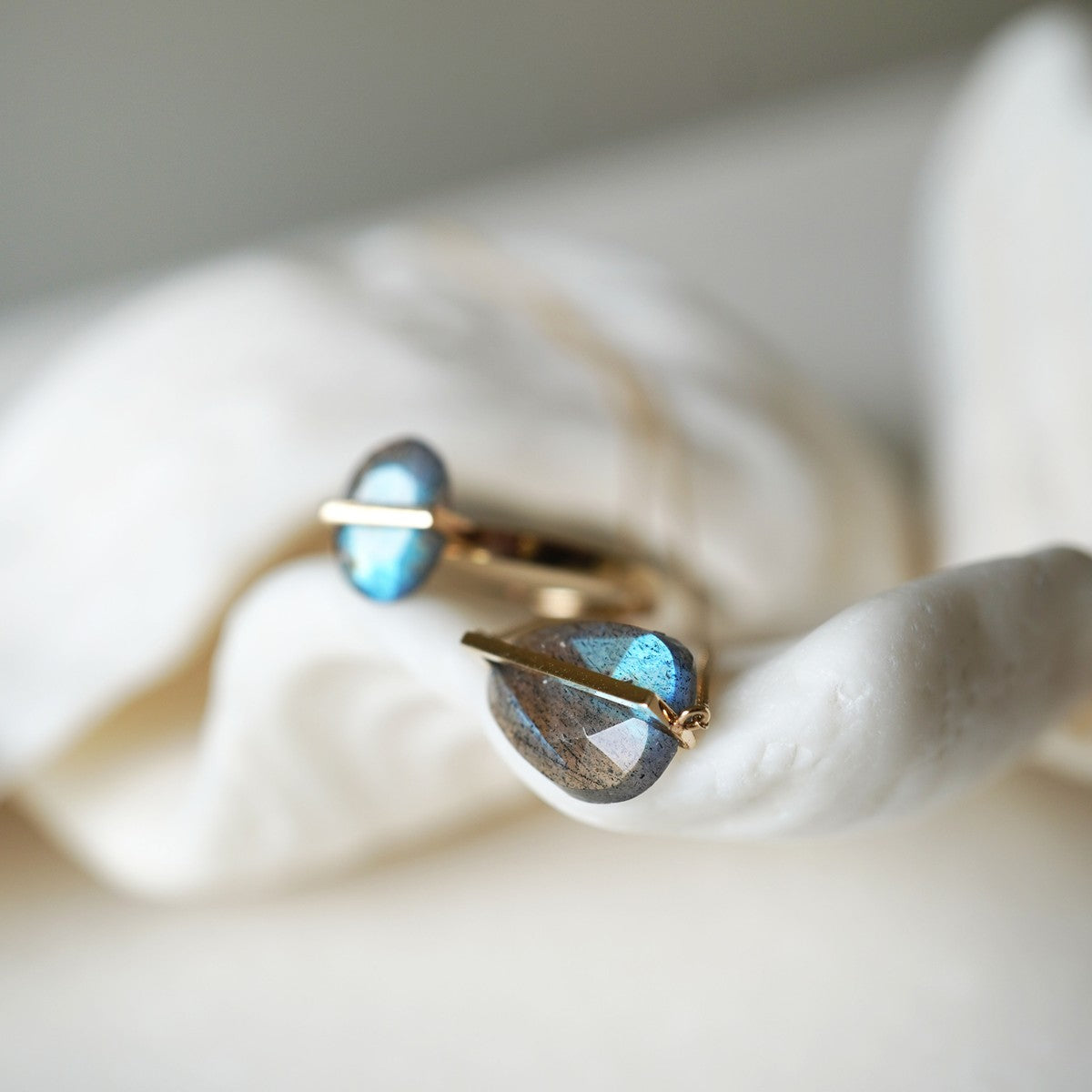 BAND NECKLACE LABRADORITE #4223