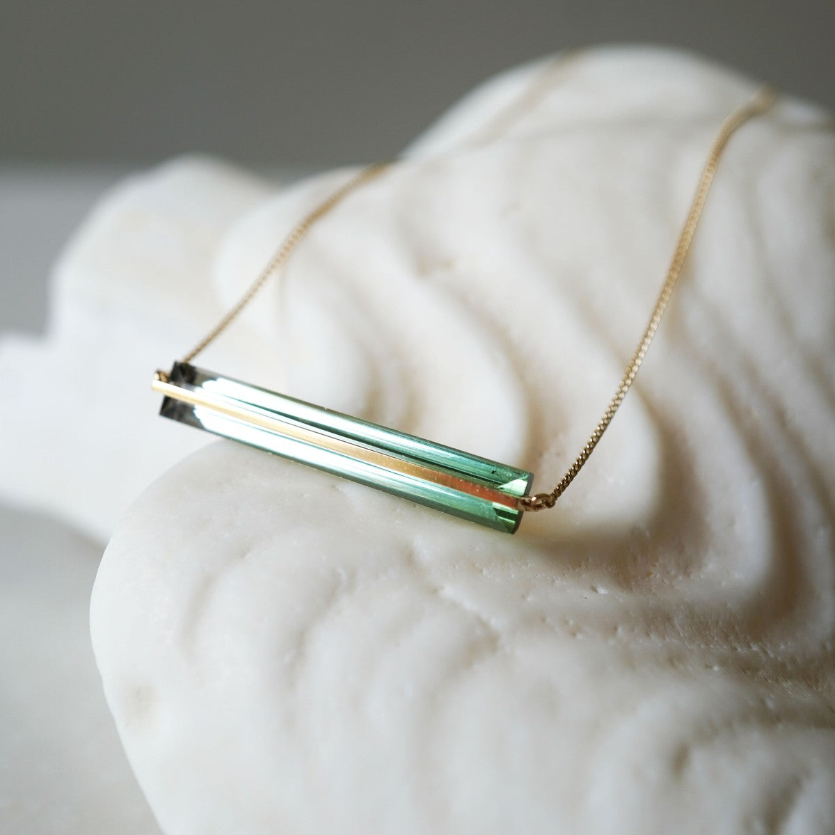 BAND NECKLACE TOURMALINE ＃4224