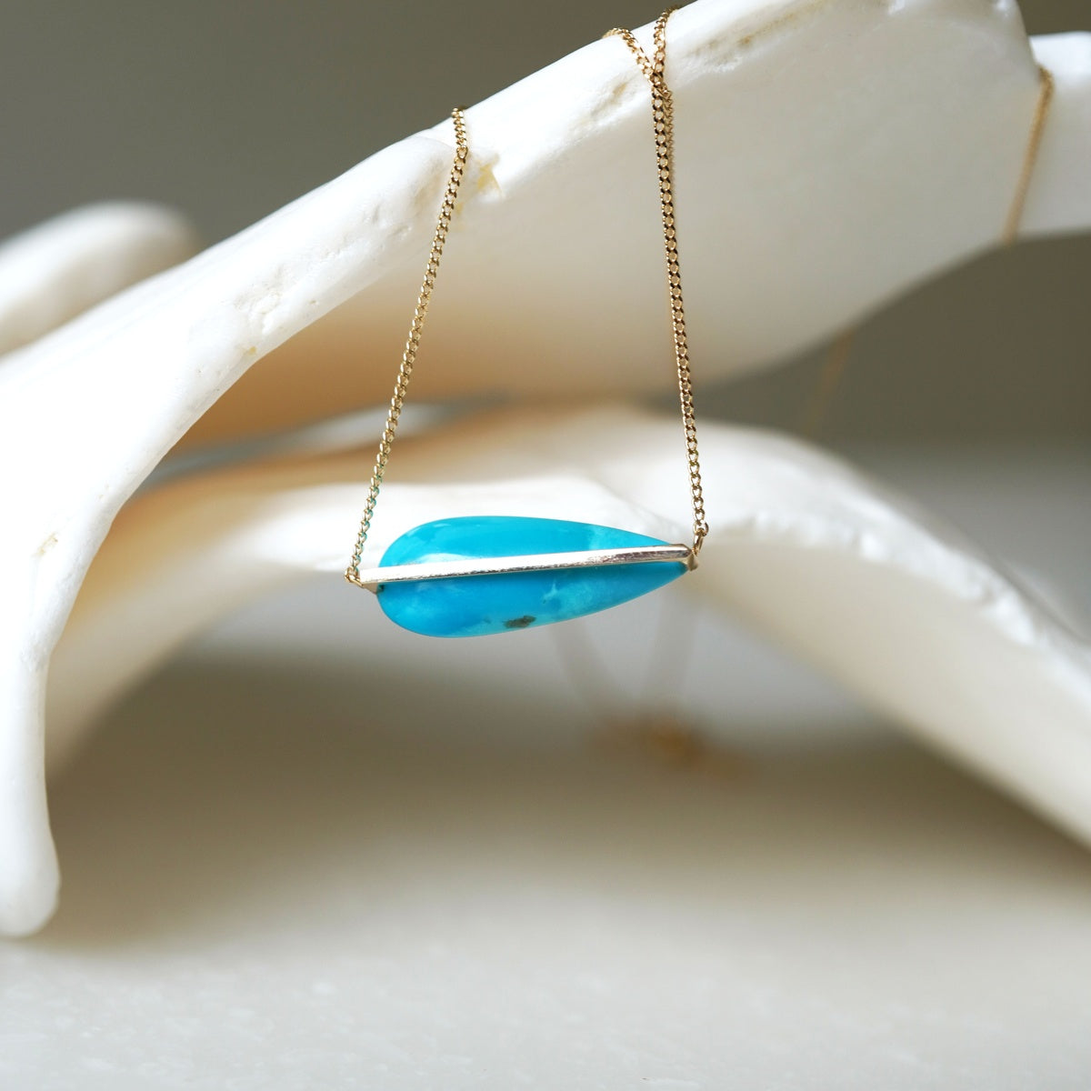 BAND NECKLACE TURQUOISE #4235