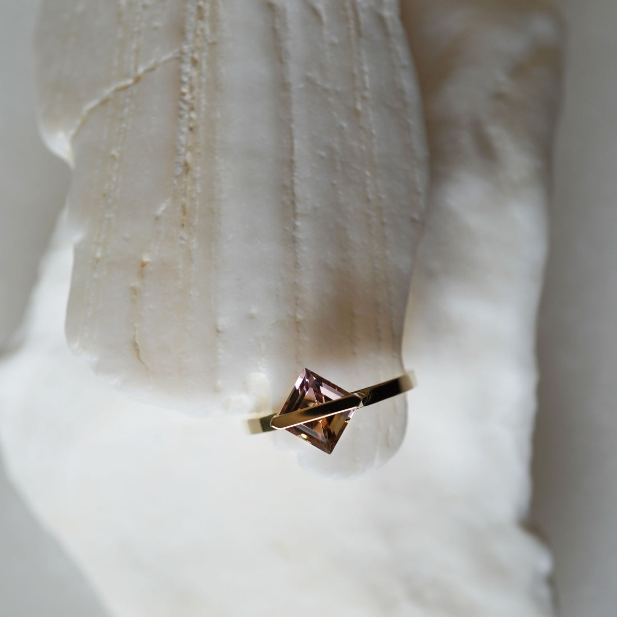 BAND RING AMETRINE#4241