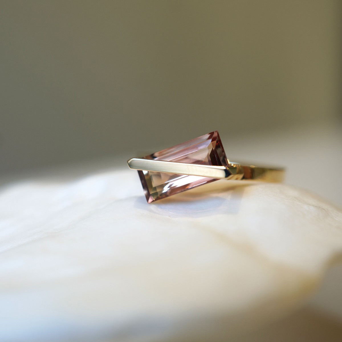 BAND RING OREGON SUNSTONE  #4244