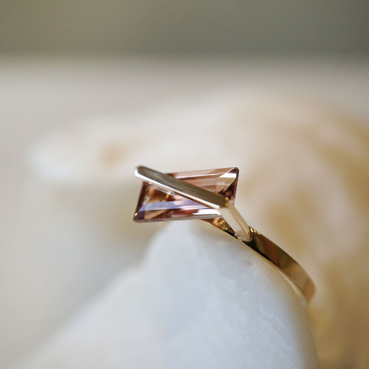 BAND RING OREGON SUNSTONE  #4244