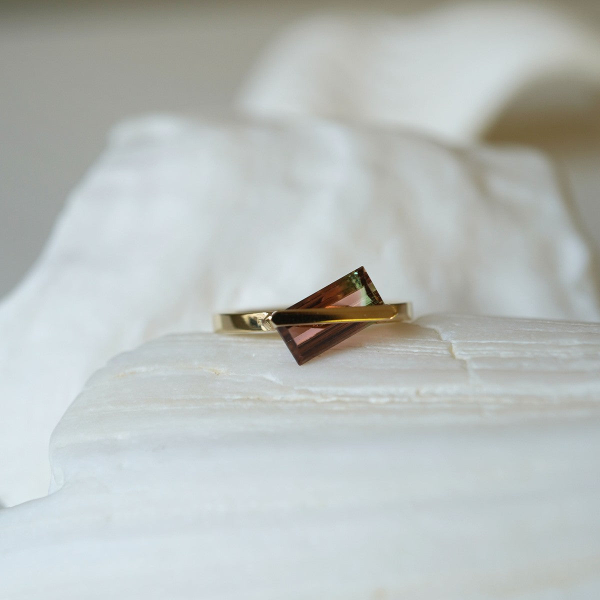BAND RING TOURMALINE#4245
