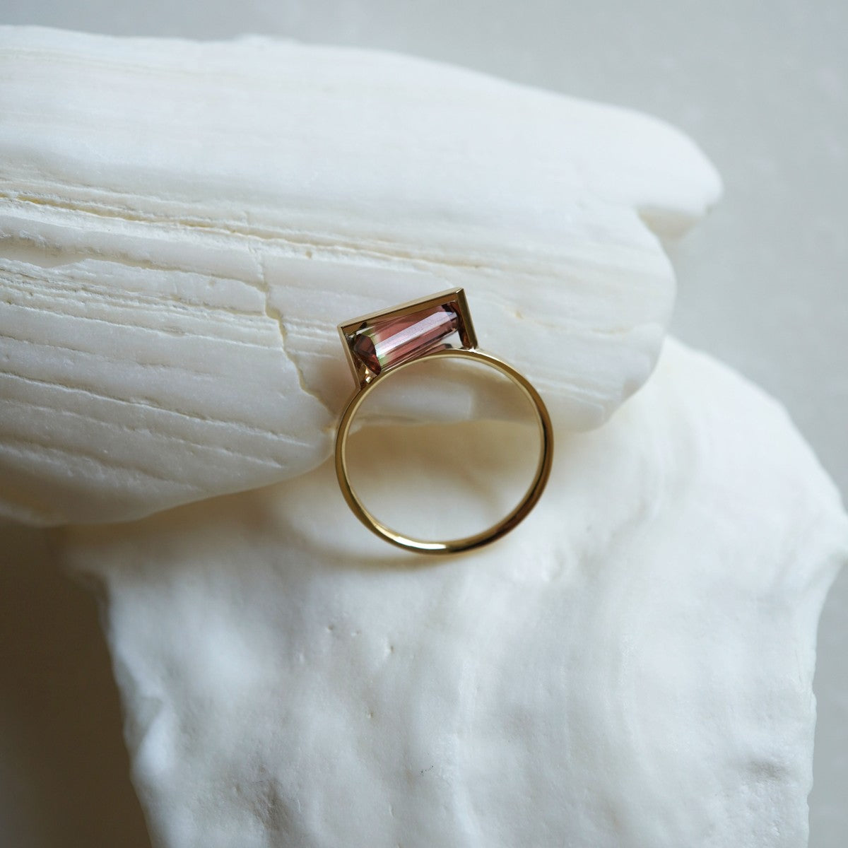 BAND RING TOURMALINE#4245