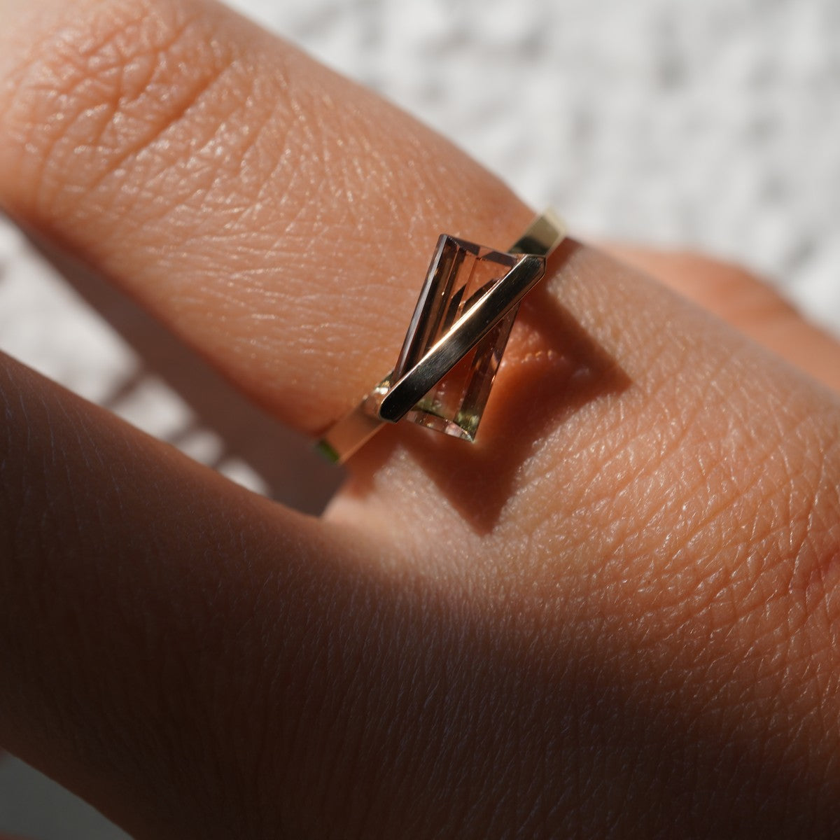 BAND RING TOURMALINE#4245