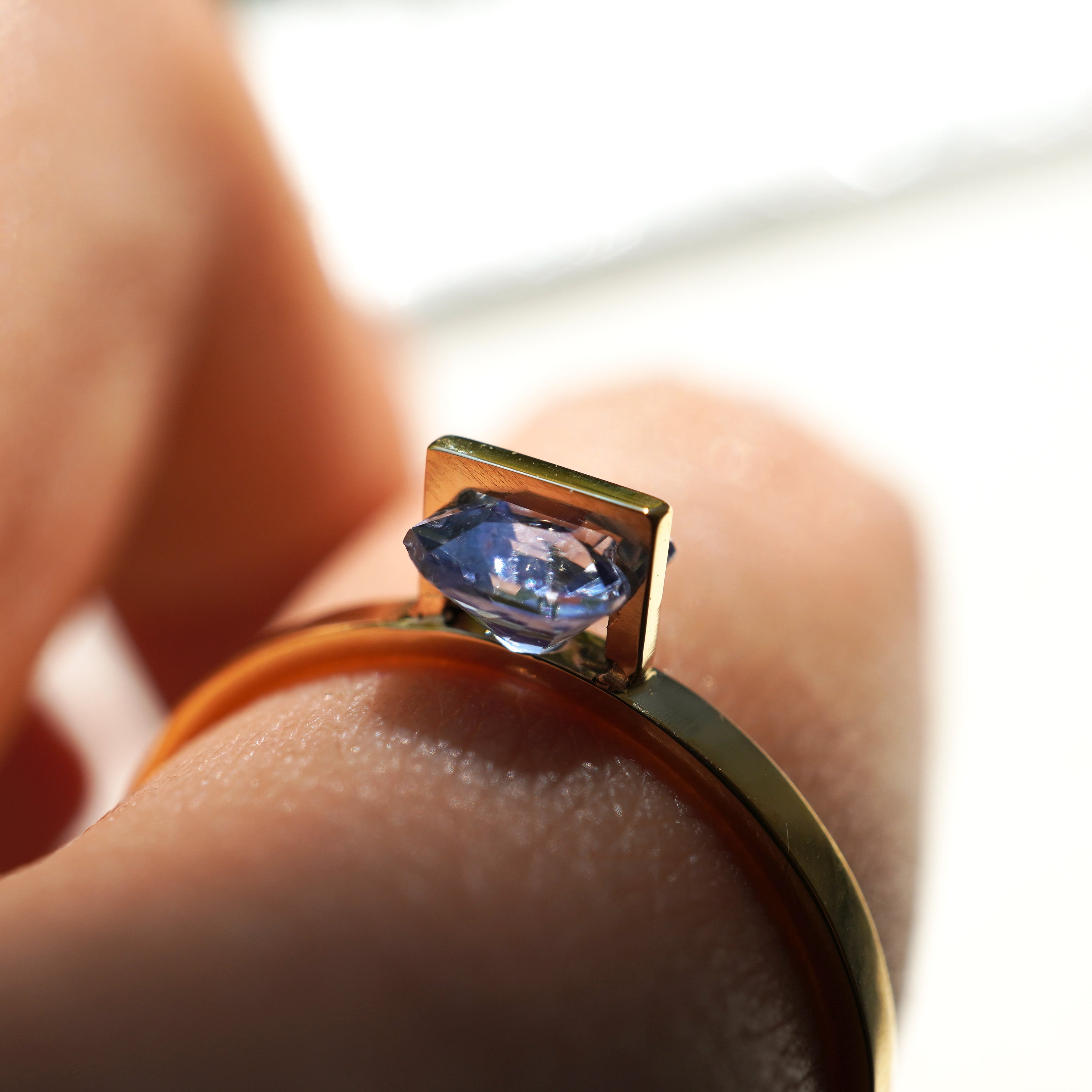 BAND RING SAPPHIRE #4259
