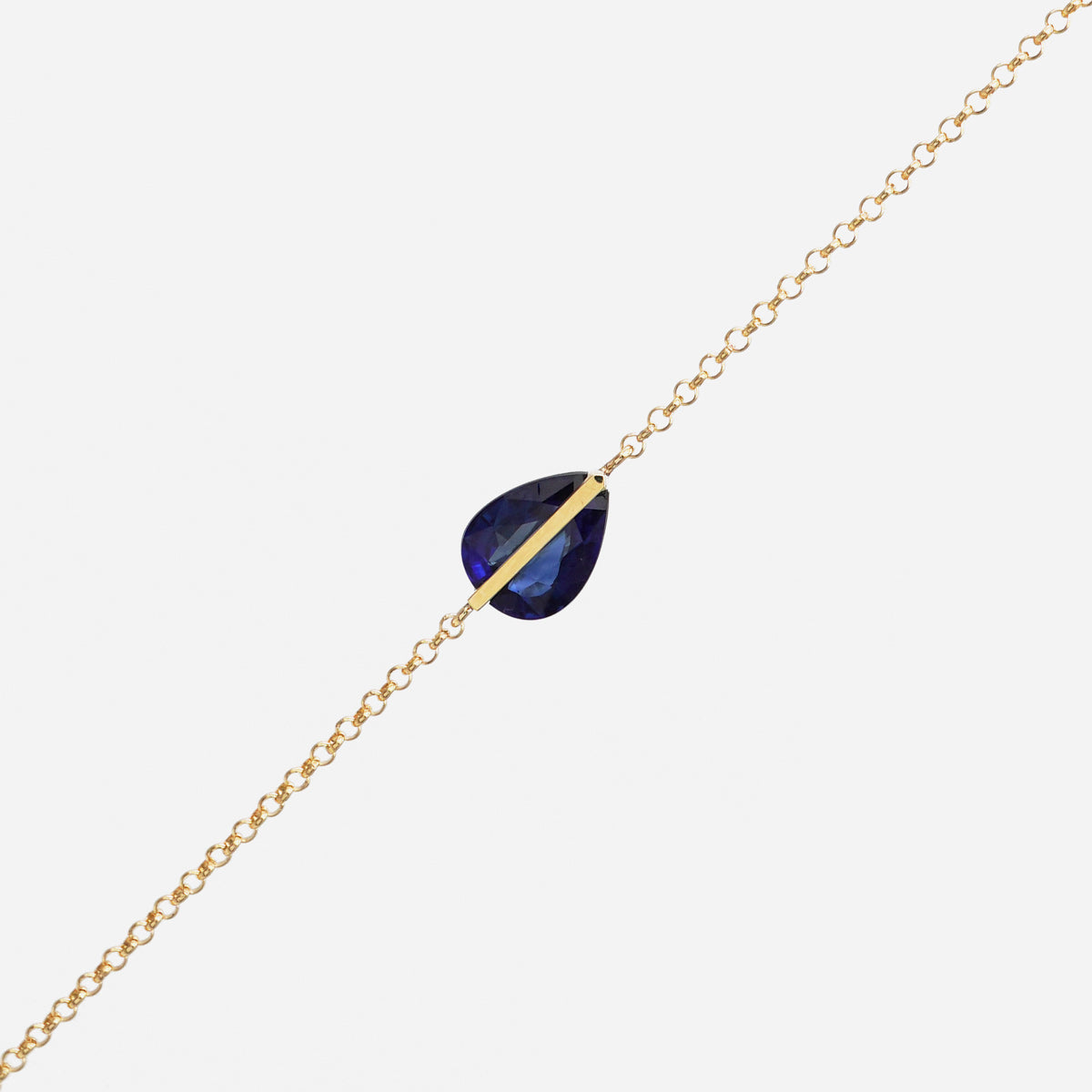 BAND BRACELET SAPPHIRE#4285
