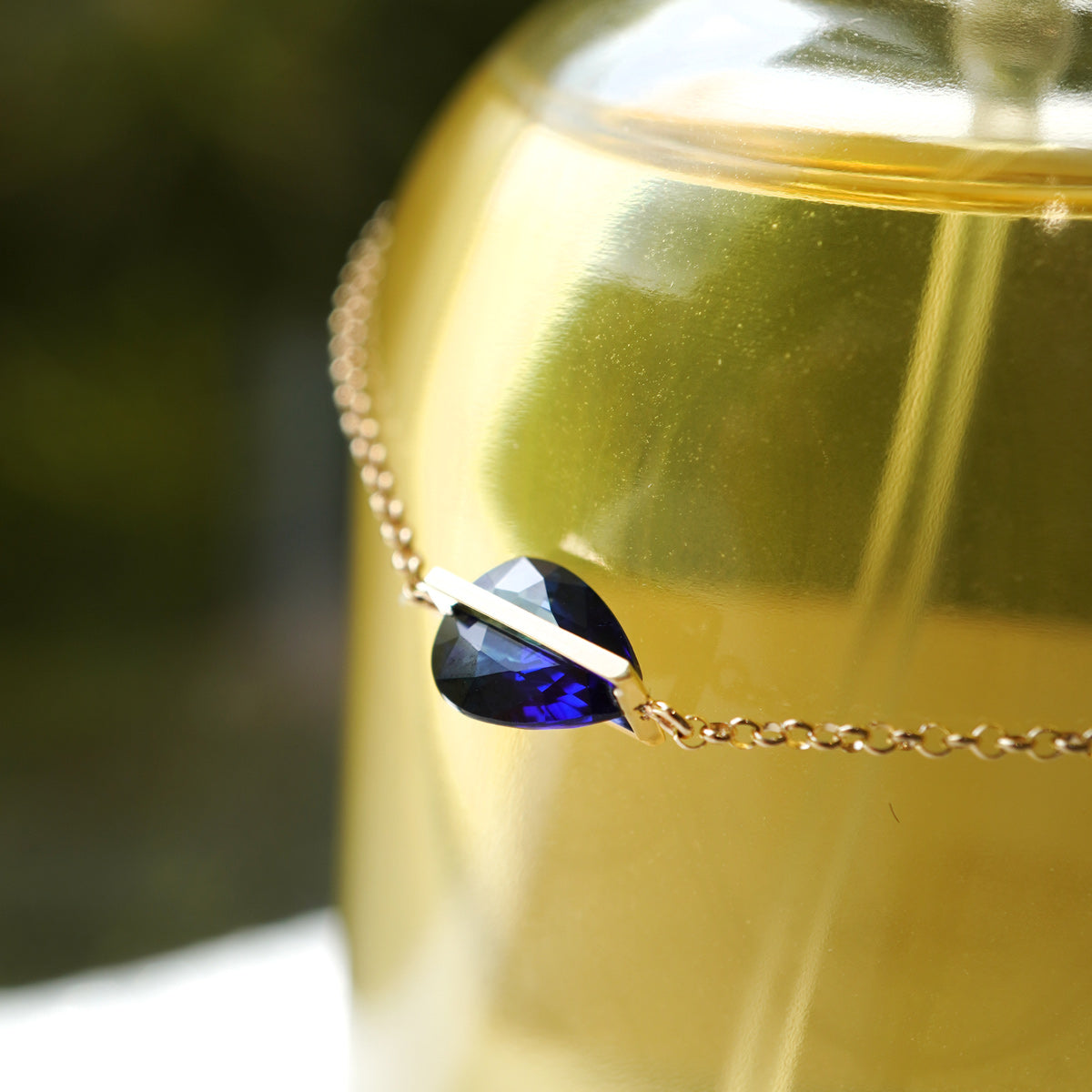 BAND BRACELET SAPPHIRE#4285