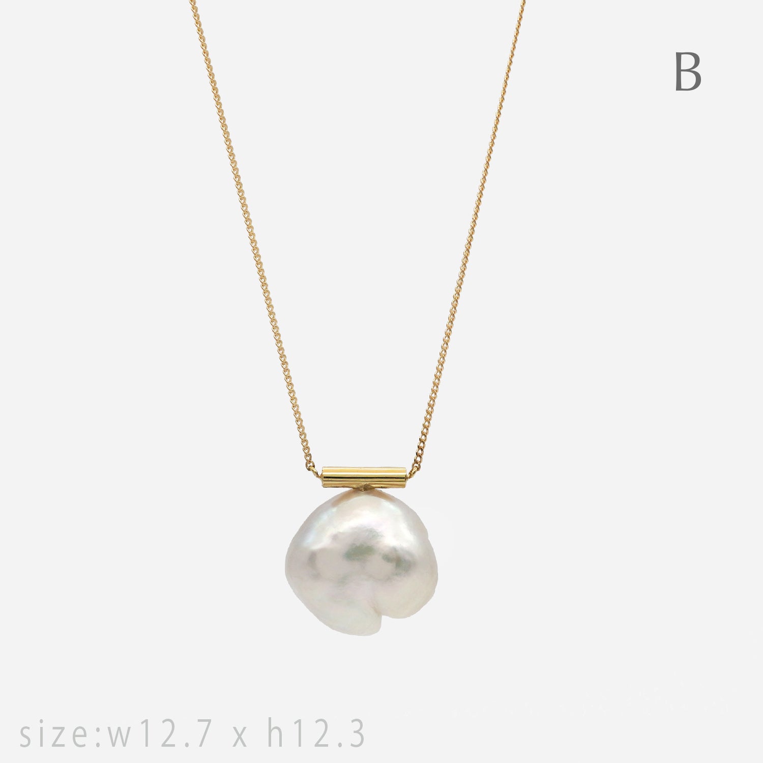 BAROQUE PEARL NECKLACE L