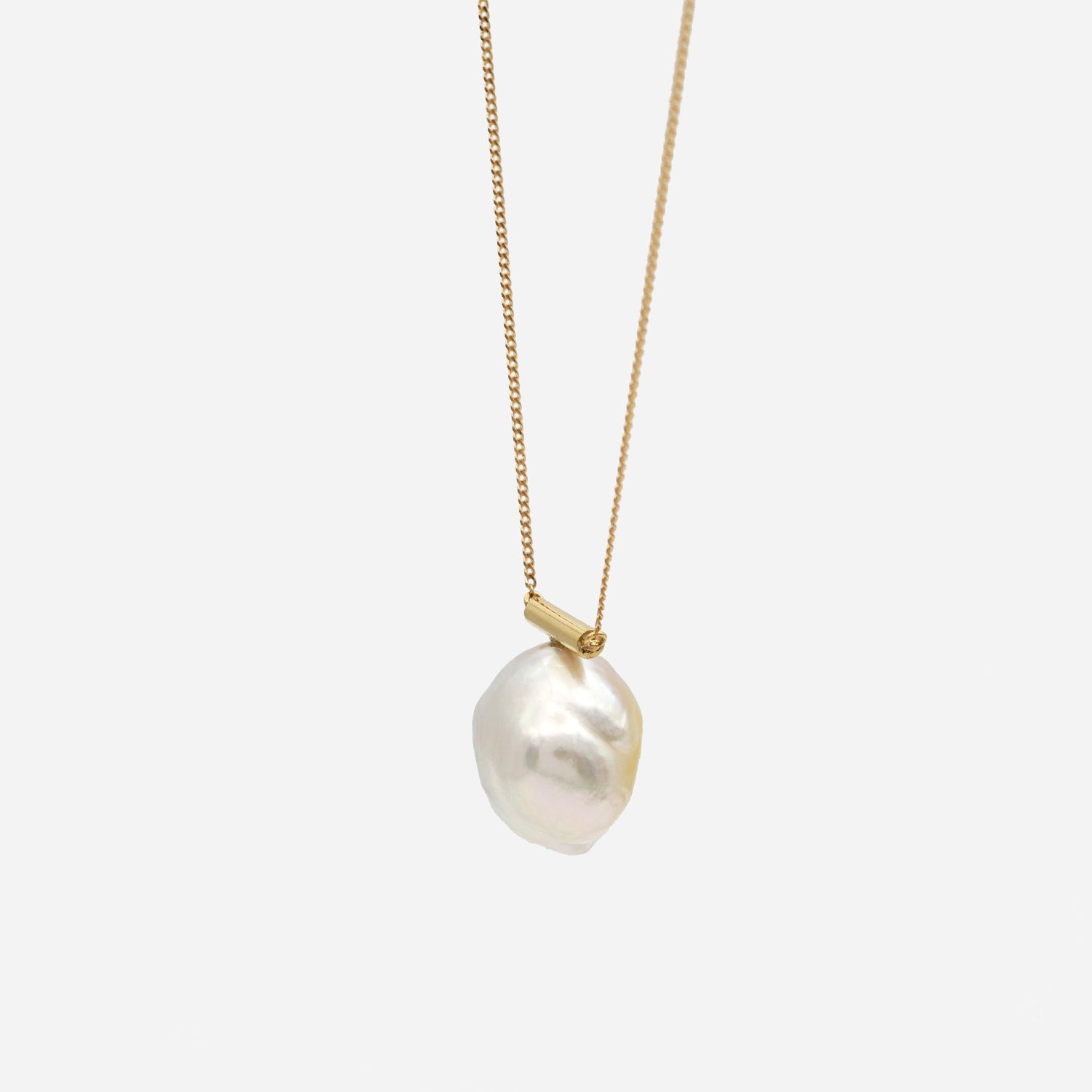 BAROQUE PEARL NECKLACE L