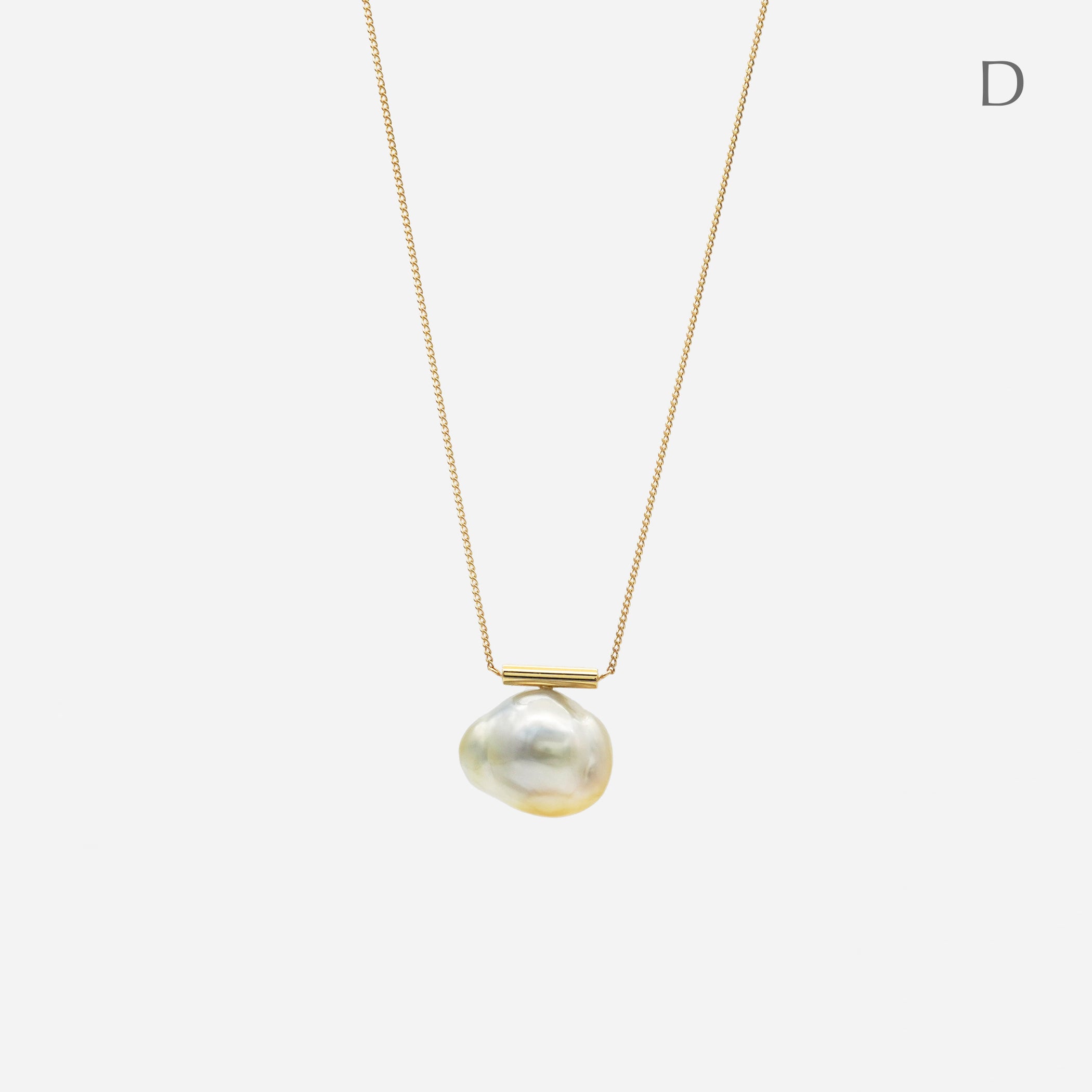 BAROQUE PEARL NECKLACE L