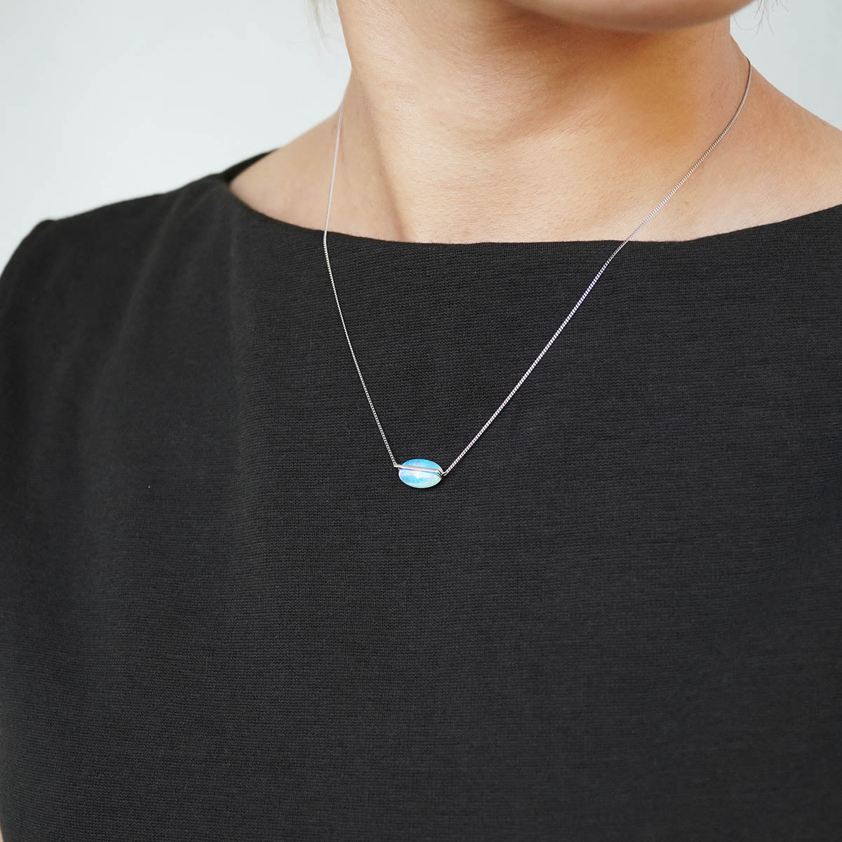 BAND NECKLACE OPAL #4226