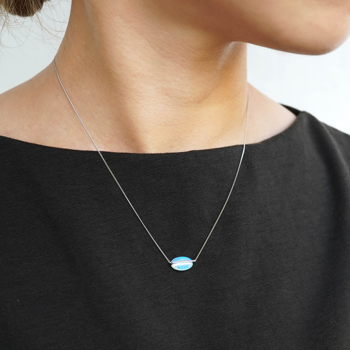 BAND NECKLACE OPAL #4226