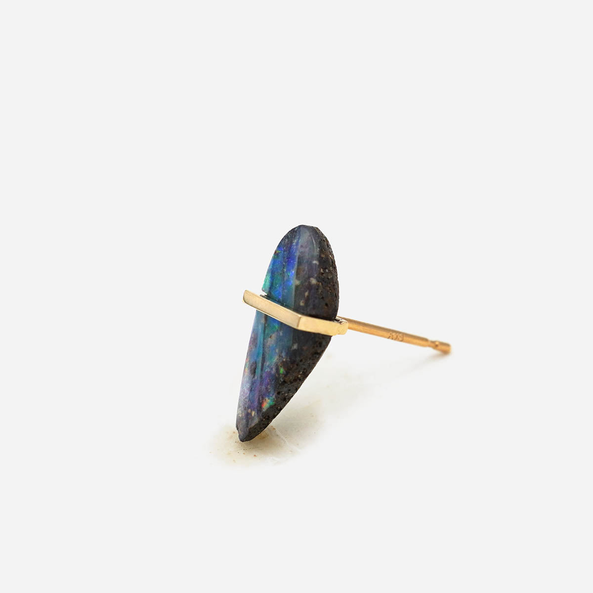 BAND EARRING BOULDER OPAL#4294