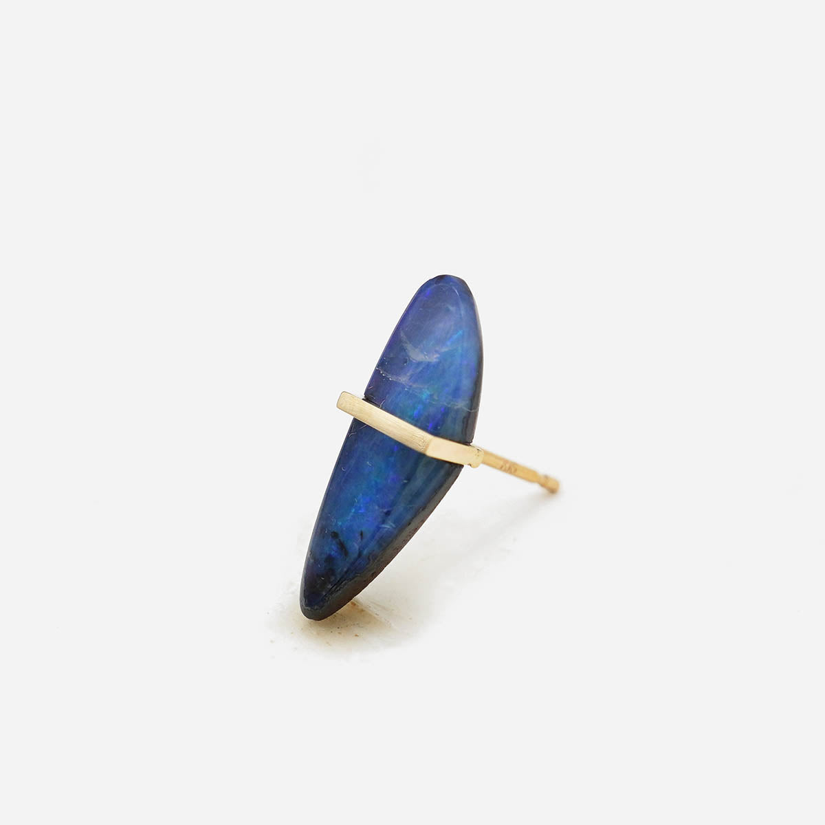 BAND EARRING BOULDER OPAL#4295