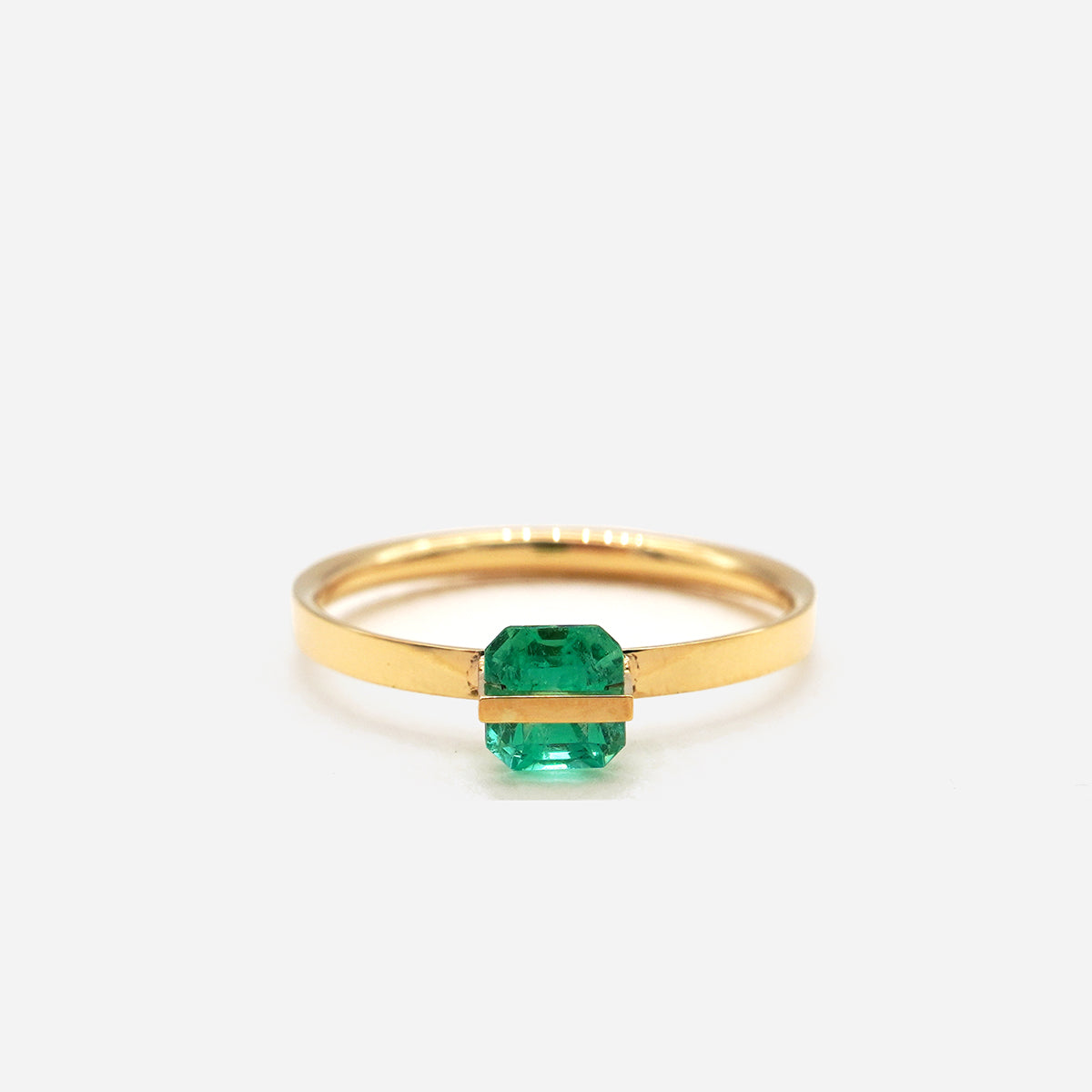 BAND RING EMERALD#4310