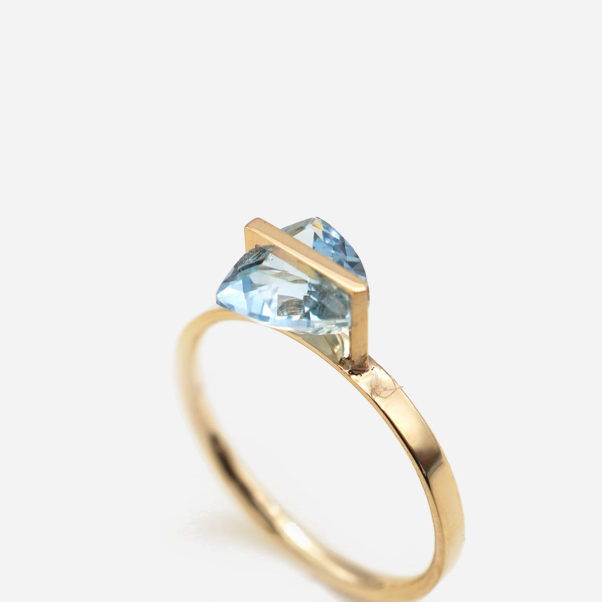 BAND RING AQUAMALINE#4312