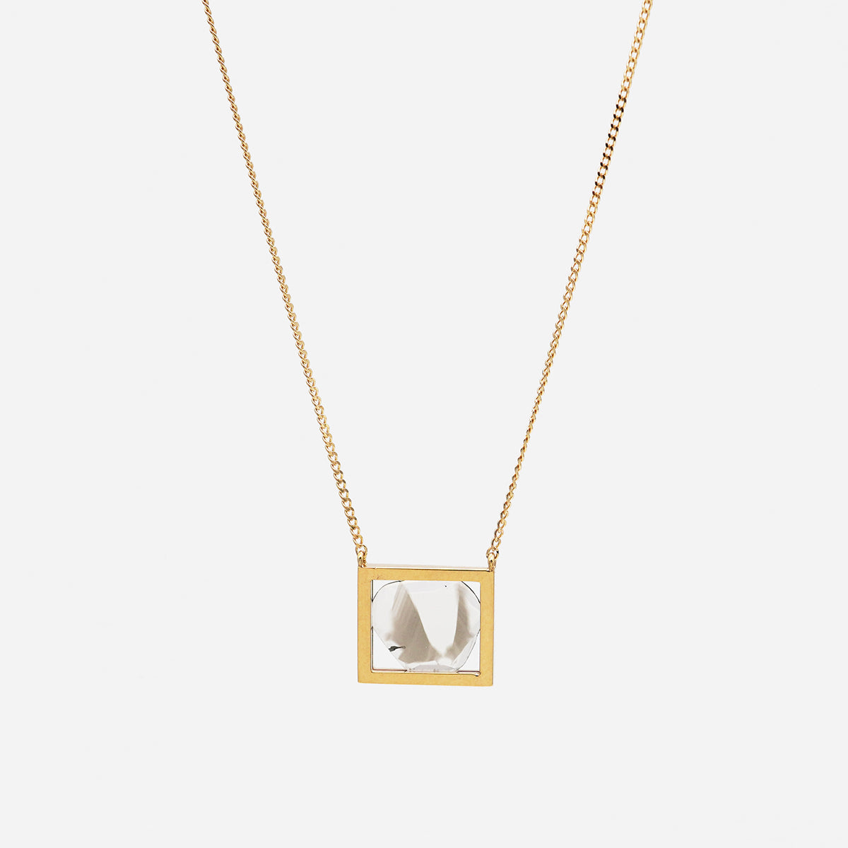FRAME DIAMOND NECKLACE N#4302