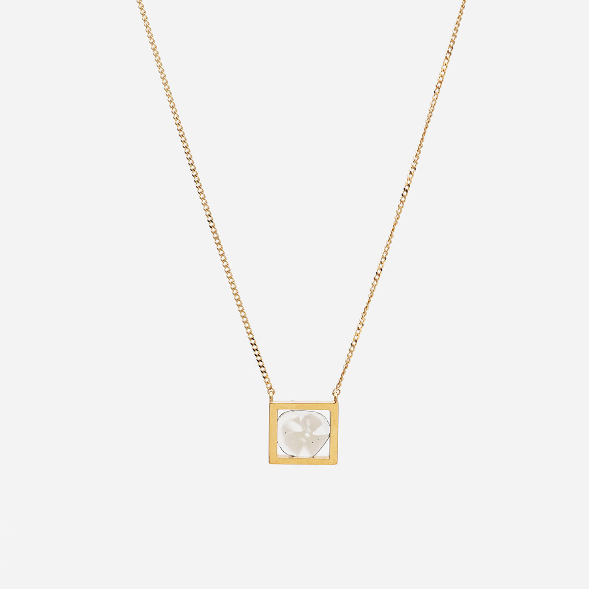 FRAME DIAMOND NECKLACE N#4301