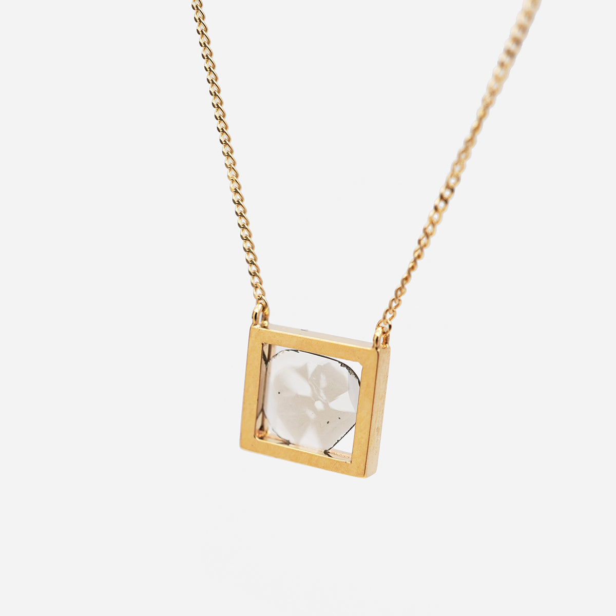 FRAME DIAMOND NECKLACE N#4301