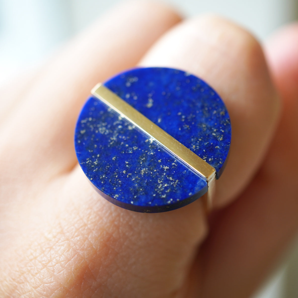 SLICE RING LAPISLAZURI#4318